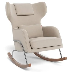 Rocking Chairs-Monte Design Grand Jackson Rocker - Wool Fabric