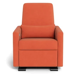 Gliders|Motorized Gliders-Monte Design Grano Glider Motorized Recliner - European Fabric w/ Espresso