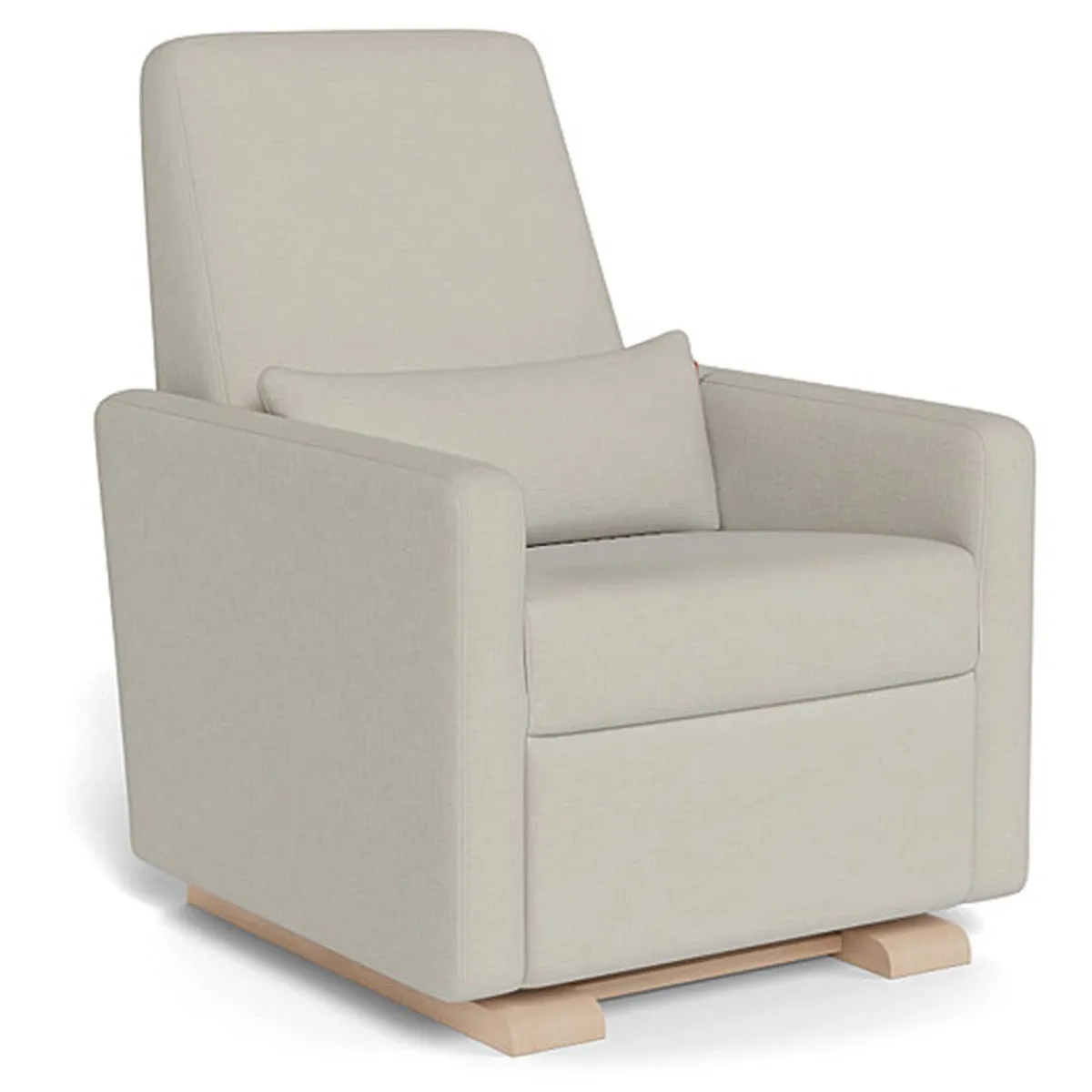 Gliders-Monte Design Grano Glider Motorized Recliner - Organic Cotton Blend
