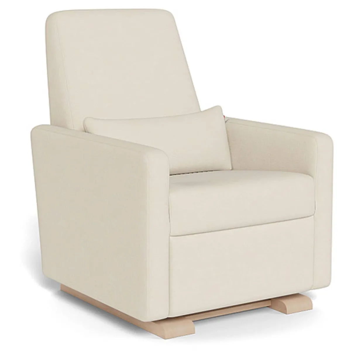 Gliders-Monte Design Grano Glider Motorized Recliner - Organic Cotton Blend