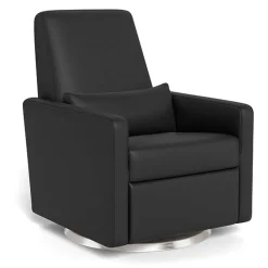 Gliders|Motorized Gliders-Monte Design Grano Glider Motorized Swivel Recliner - Enviroleather