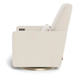 Gliders|Motorized Gliders-Monte Design Grano Glider Motorized Swivel Recliner - European Fabric