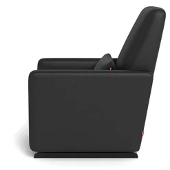 Gliders-Monte Design Grano Glider Recliner - Enviroleather with Espresso Base