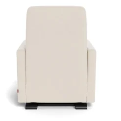 Gliders-Monte Design Grano Glider Recliner - European Fabric with Espresso Base