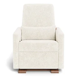 Gliders-Monte Design Grano Glider Recliner - Faux Sheepskin