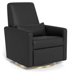 Gliders-Monte Design Grano Glider Swivel Recliner - Enviroleather