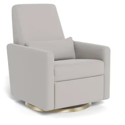 Gliders-Monte Design Grano Glider Swivel Recliner - Enviroleather