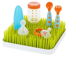 Bottle Brushes + Drying Racks-Boon Inc. Grass