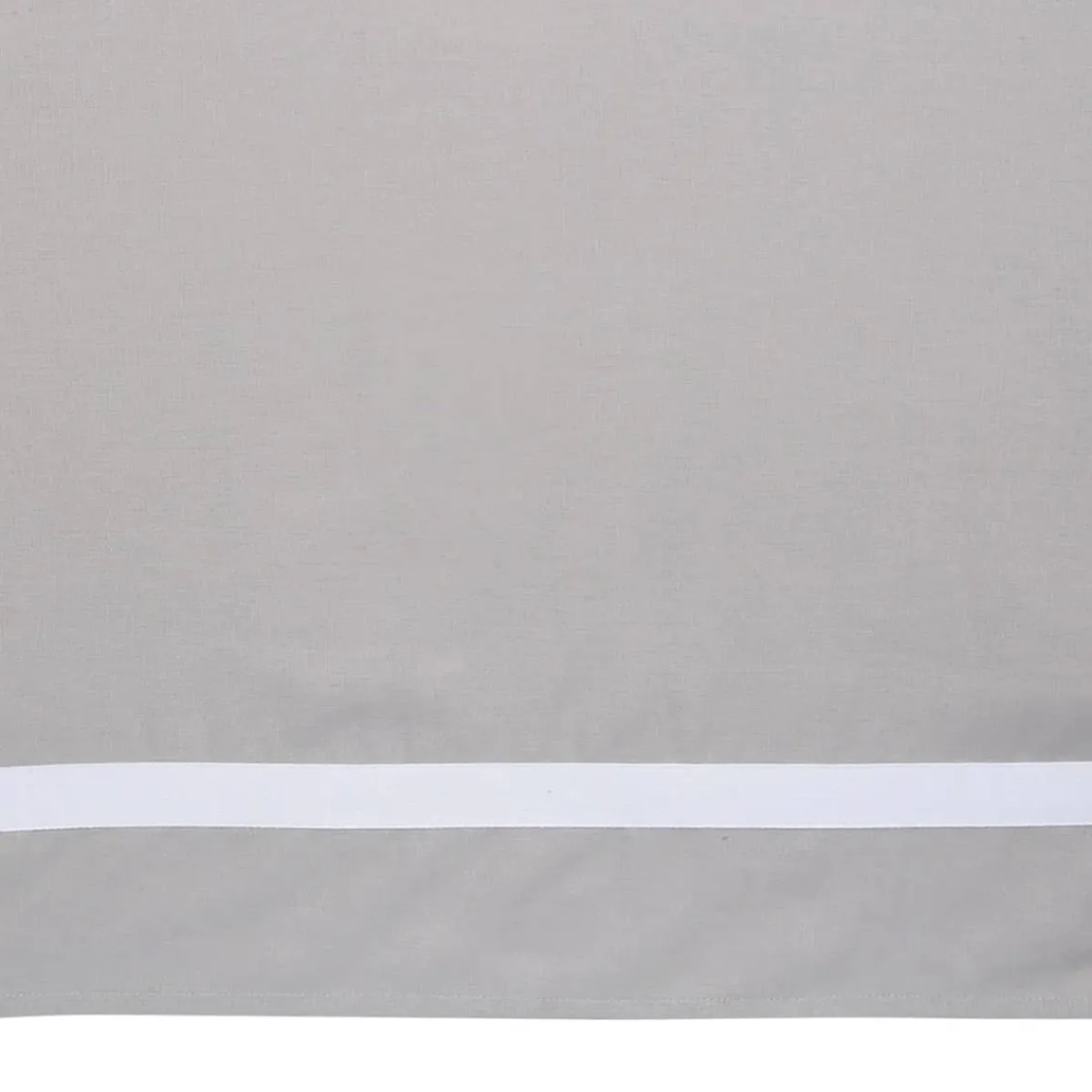 Crib Skirts-Lambs & Ivy Grey Shirred Crib Skirt