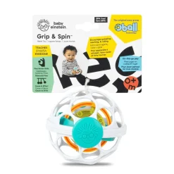Grasping Toys|Rattles-Baby Einstein Grip & Spin Oball Rattle Toy