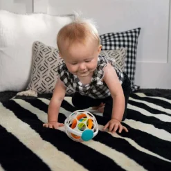 Grasping Toys|Rattles-Baby Einstein Grip & Spin Oball Rattle Toy