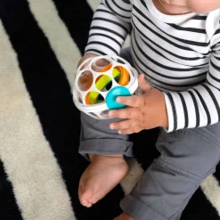Grasping Toys|Rattles-Baby Einstein Grip & Spin Oball Rattle Toy