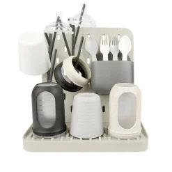Bottle Brushes + Drying Racks-Boon Inc. Groove Drying Rack