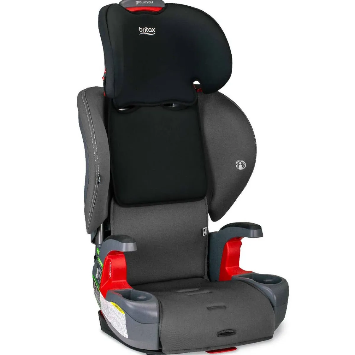 Car Seat Bases|Harness-To-Booster Seats-Britax Grow With You Mod Black