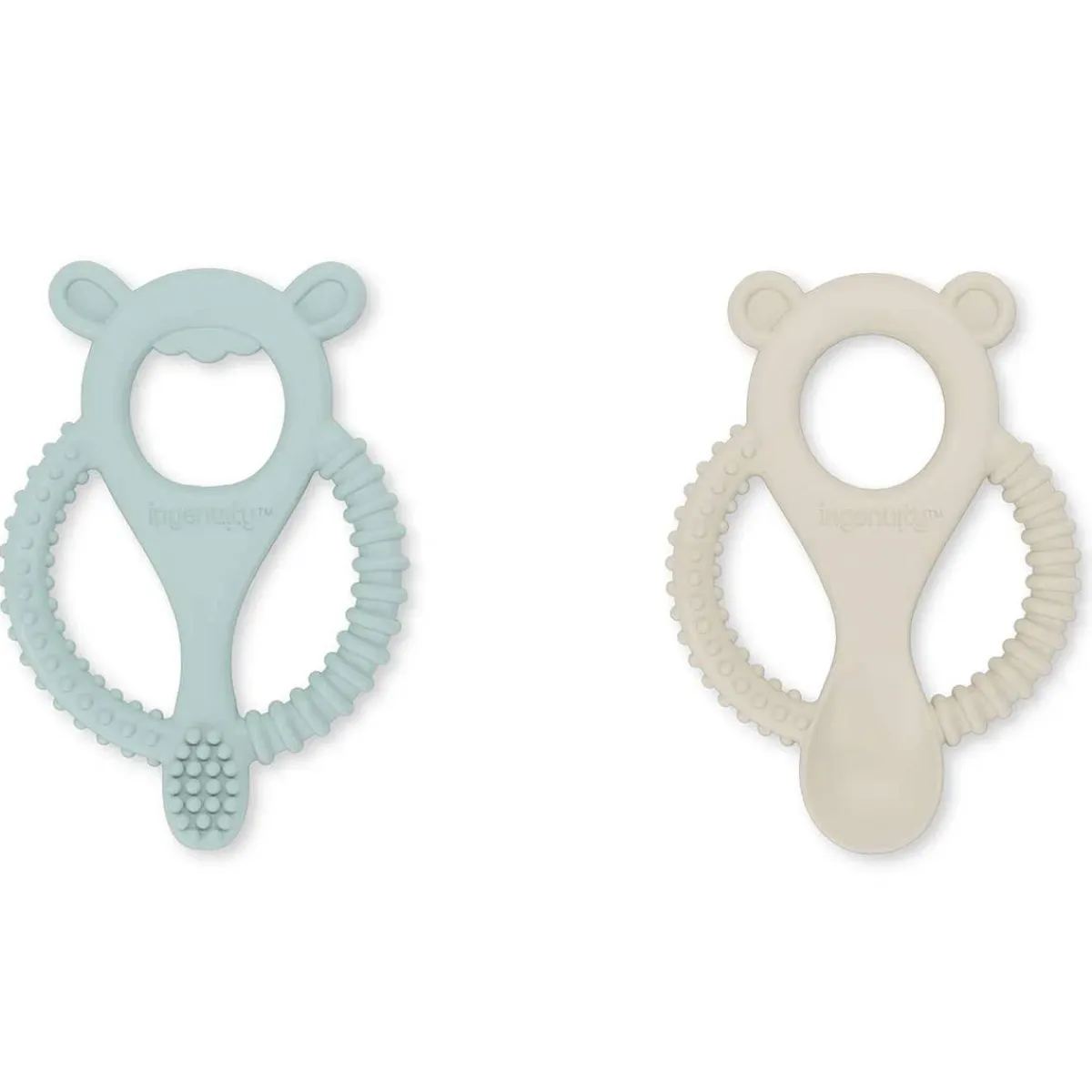 Teethers|Pacifiers + Clips-Ingenuity Gum Buddies Teether (2 Pack)