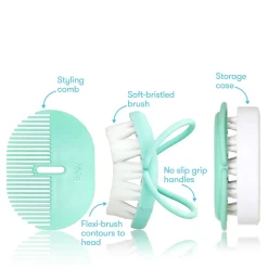 Baby Brushes + Combs-Fridababy Hairbrush & Comb Set