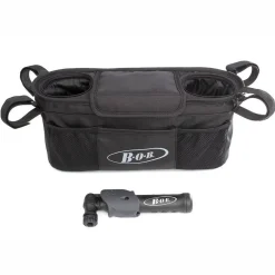 Stroller Accessories-B.O.B Handlebar Console with Tire Pump