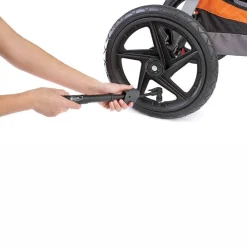 Stroller Accessories-B.O.B Handlebar Console with Tire Pump