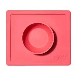 Kids Plates + Bowls|Grip + Suction Dishes-Ez Pz Happy Bowl