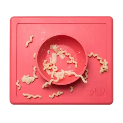 Kids Plates + Bowls|Grip + Suction Dishes-Ez Pz Happy Bowl