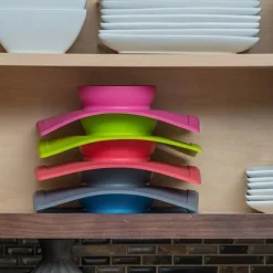 Kids Plates + Bowls|Grip + Suction Dishes-Ez Pz Happy Bowl