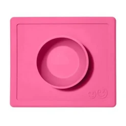 Kids Plates + Bowls|Grip + Suction Dishes-Ez Pz Happy Bowl