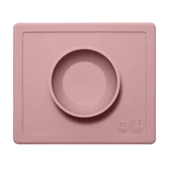Grip + Suction Dishes|Kids Plates + Bowls-Ez Pz Happy Bowl (Nordic Collection)