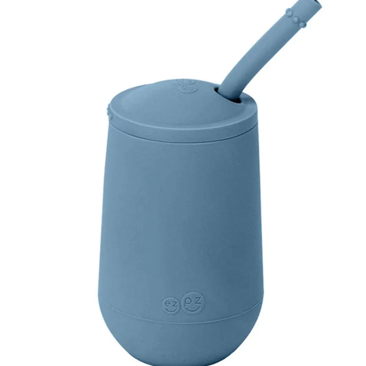 Kids Drinkware|Sippy Cups + Straw Cups-Ez Pz Happy Cup + Straw System