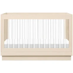 Convertible Cribs-Babyletto Harlow 3-in-1 Acrylic Crib