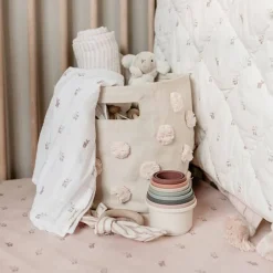 Crib Fitted Sheets-Pehr Hatchlings Crib Sheet