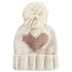 Winter Hats-Blueberry Hill Heart Hat Blush