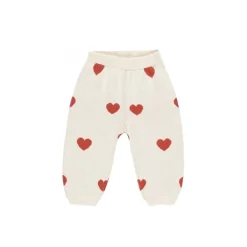 Pants-Quincy Mae Heart Knit Pants