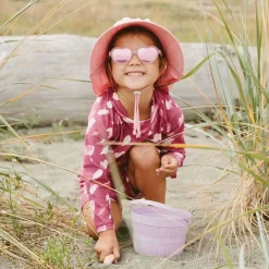 Sunglasses-Jan & Jul Heart Polarized Kids Sunglasses