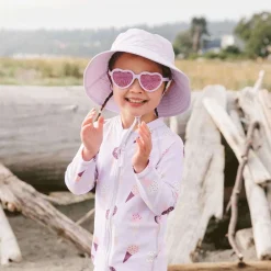 Sunglasses-Jan & Jul Heart Polarized Kids Sunglasses