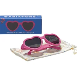 Sunglasses-Babiators Heart Sunglasses Paparazzi Pink