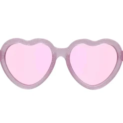 Sunglasses-Babiators Heart Sunglasses (Limited Edition) - Pink Glitter