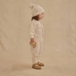 Soft Soles|Perforated Sneakers-Rylee + Cru Heathered Knit Pant