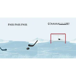 Story Books-Doodle Paw Press Hello Hockey