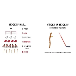 Story Books-Doodle Paw Press Hello Hockey