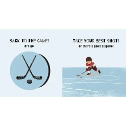 Story Books-Doodle Paw Press Hello Hockey