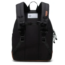 Backpacks-Herschel Heritage Youth Backpack Black/Saddle Brown