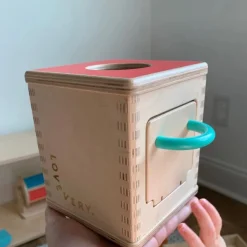 Wooden Toys|Play + Learn Toys-Lovevery Hide & Find Drop Box