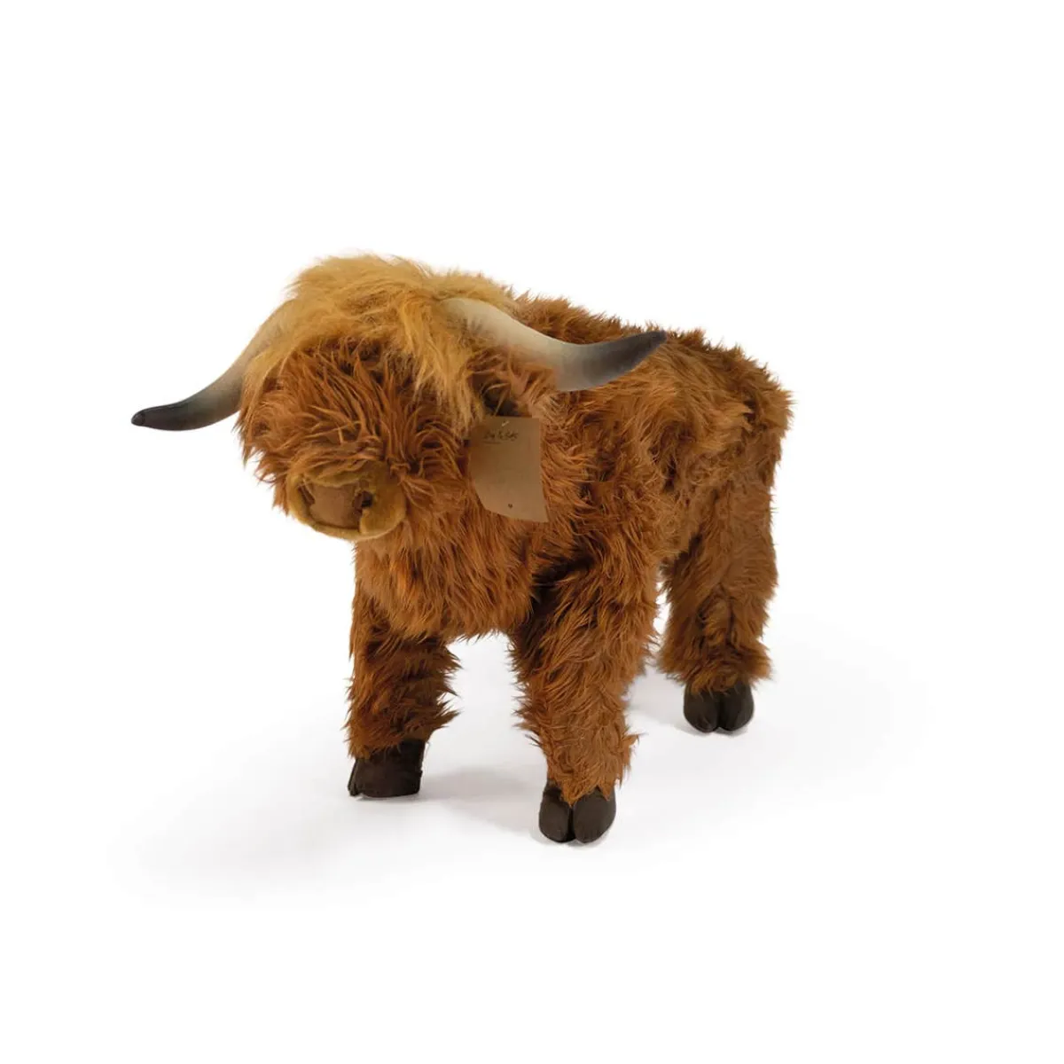 Plush Animals-Wild & Soft Highland Cow Realistic Plush