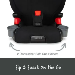 Car Seat Bases|High-Back Booster Seats-Britax Highpoint Booster Seat (SafeWash)