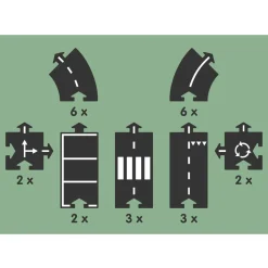 Cars + Trucks-waytoplay Highway (24 Pieces)