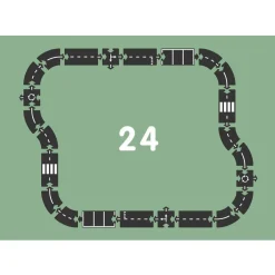 Cars + Trucks-waytoplay Highway (24 Pieces)