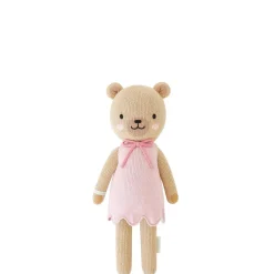 Plush Animals|Knit Animals-cuddle + kind Honey Bear Mini Knit Doll