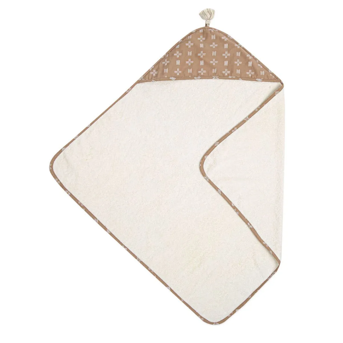 Towels + Cloths-Crane Baby Hooded Towel