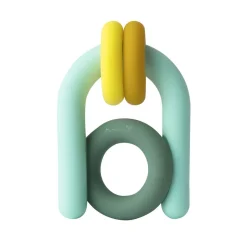 Teethers|Pacifiers + Clips-Boon Inc. HoopSiliconeTeether