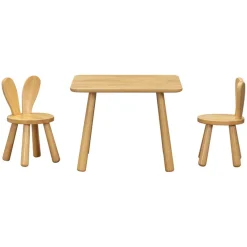 Tables + Chairs-Babyletto Hoppy Play Table & Chair Set